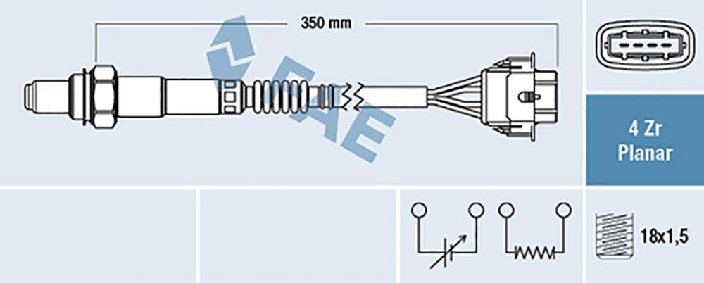 FAE 77208 Lambdasonde von FAE