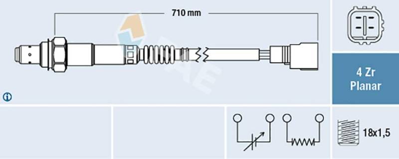FAE 77311 Lambdasonde von FAE