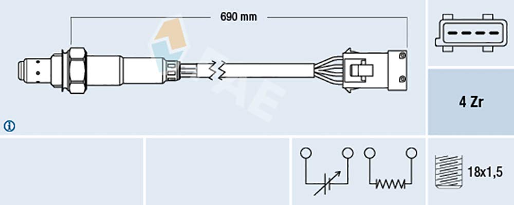 FAE 77382 Lambdasonde von FAE