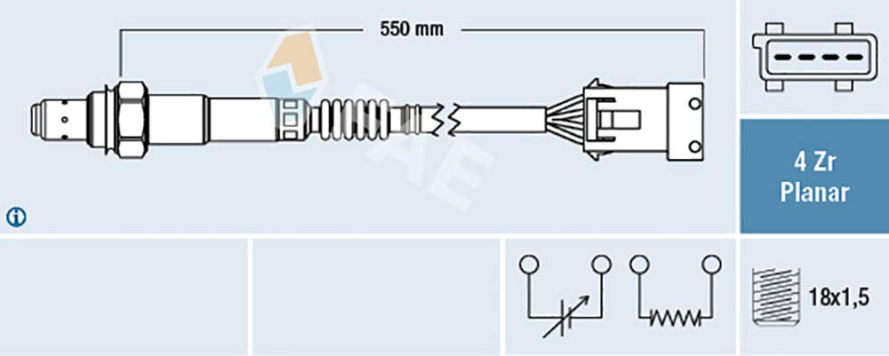 FAE 77410 Lambdasonde von FAE