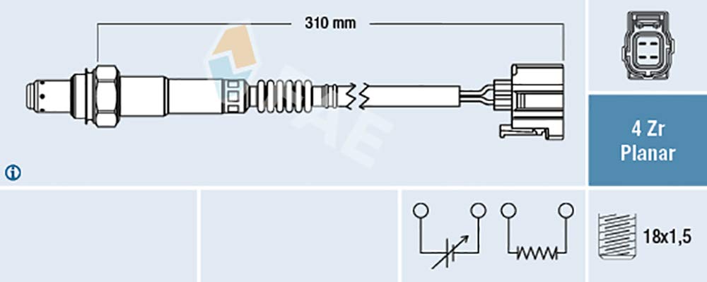 FAE 77427 Lambdasonde von FAE