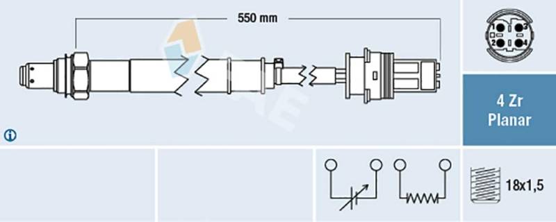 FAE 77442 Lambdasonde von FAE