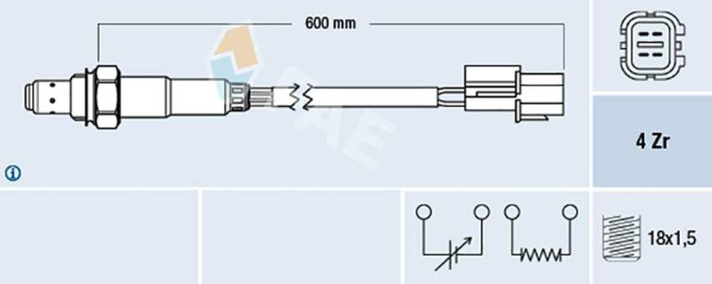 FAE 77477 Lambdasonde von FAE