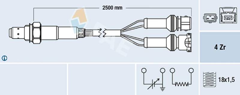 FAE 77639 Lambdasonde von FAE