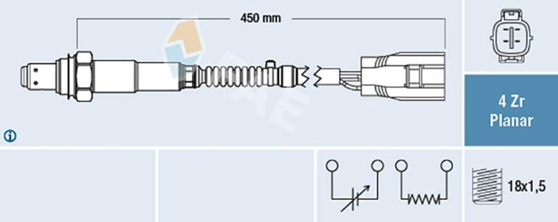 FAE 77644 Lambdasonde von FAE