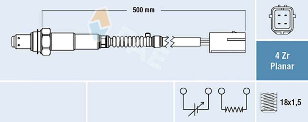 FAE 77675 Lambdasonde von FAE