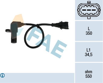 Impulsgeber, Kurbelwelle FAE 79069 von FAE