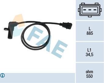 Impulsgeber, Kurbelwelle FAE 79078 von FAE