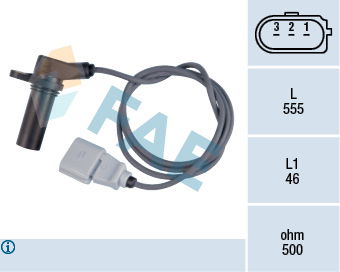 Impulsgeber, Kurbelwelle FAE 79132 von FAE