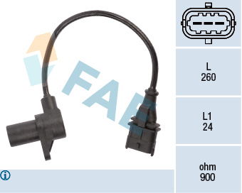 Impulsgeber, Kurbelwelle FAE 79197 von FAE