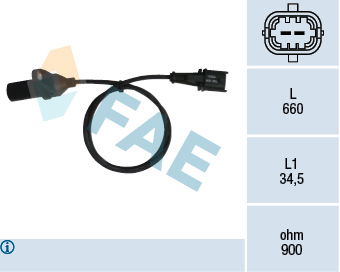 Impulsgeber, Kurbelwelle FAE 79220 von FAE