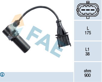 Impulsgeber, Kurbelwelle FAE 79222 von FAE