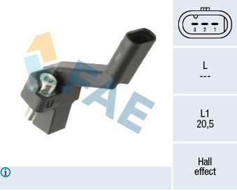 Impulsgeber, Kurbelwelle FAE 79521 von FAE