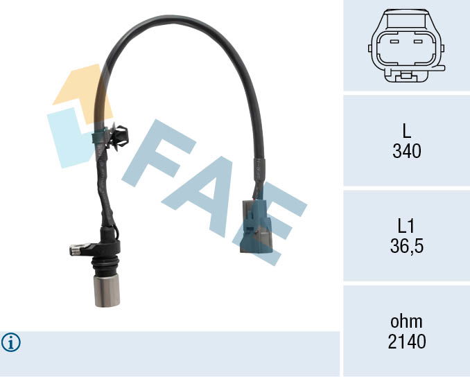 Impulsgeber, Kurbelwelle FAE 79534 von FAE