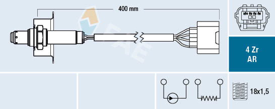 Lambdasonde FAE 75635 von FAE