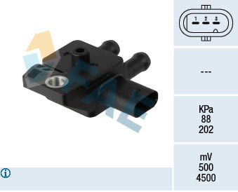 Sensor, Abgasdruck FAE 16144 von FAE