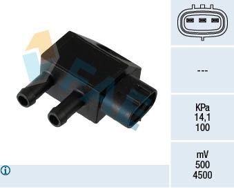 Sensor, Abgasdruck FAE 16149 von FAE