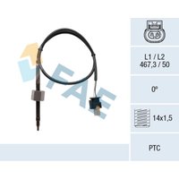 Sensor, Abgastemperatur FAE 68071 von FAE