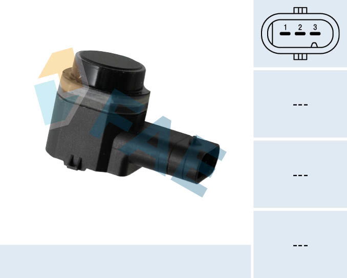 Sensor, Einparkhilfe FAE 66005 von FAE