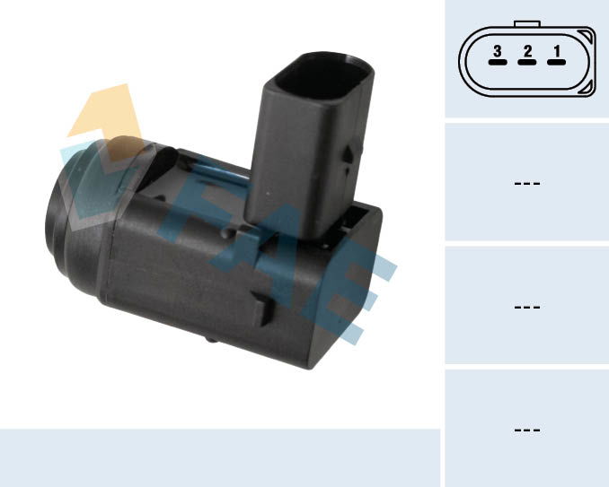 Sensor, Einparkhilfe FAE 66008 von FAE