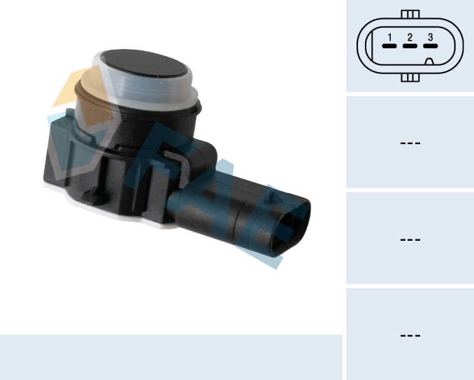 Sensor, Einparkhilfe FAE 66051 von FAE