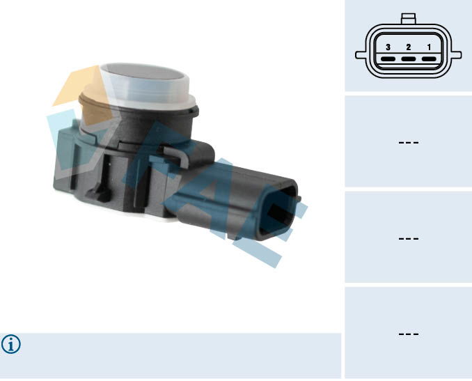 Sensor, Einparkhilfe FAE 66085 von FAE