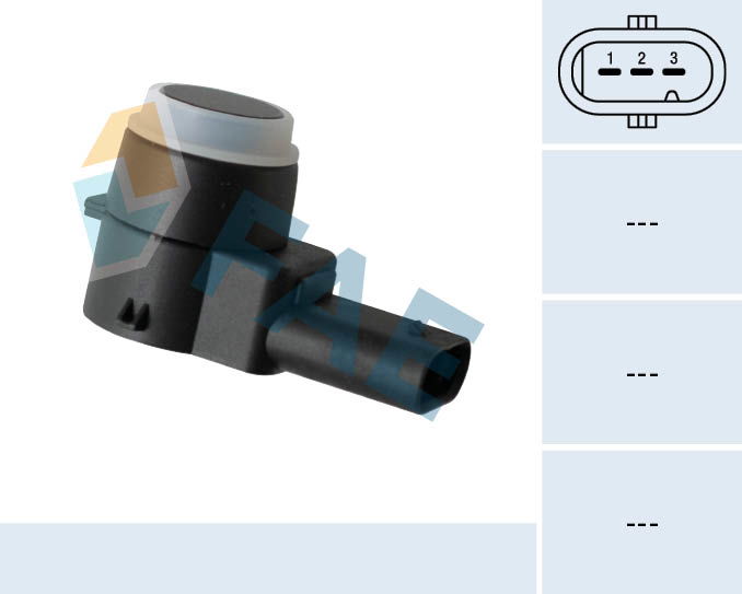 Sensor, Einparkhilfe hinten FAE 66007 von FAE