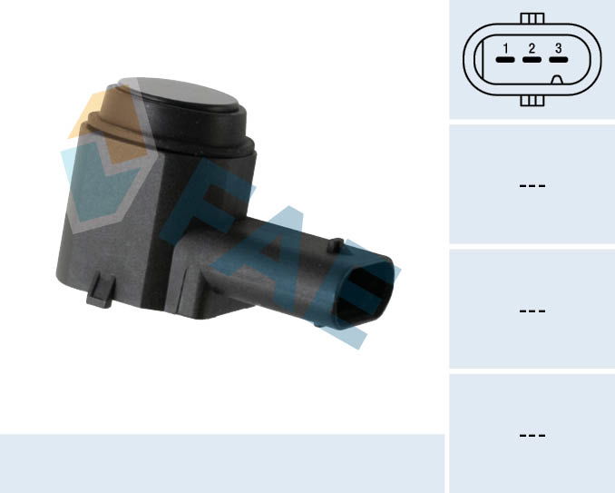 Sensor, Einparkhilfe hinten FAE 66029 von FAE