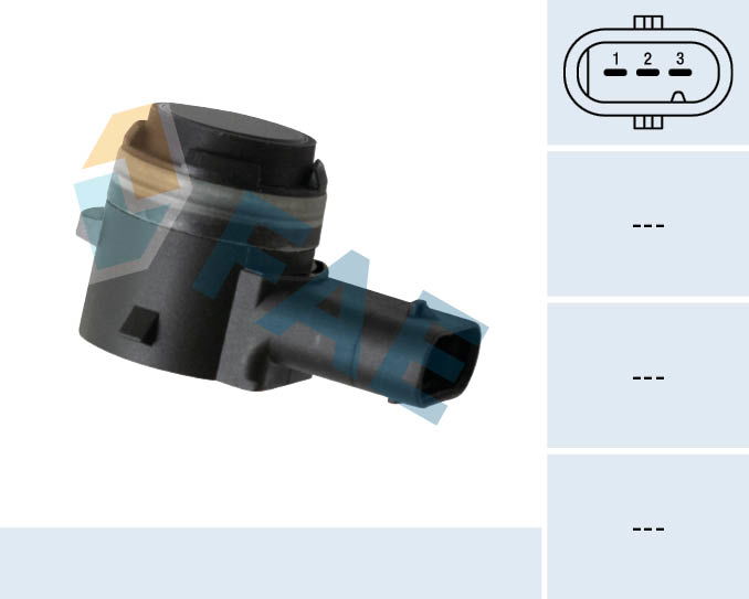 Sensor, Einparkhilfe hinten FAE 66056 von FAE