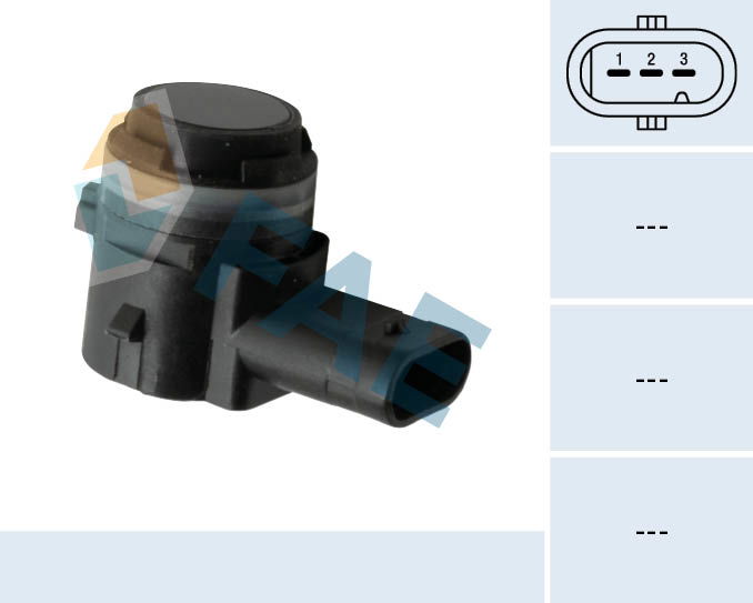 Sensor, Einparkhilfe hinten FAE 66072 von FAE