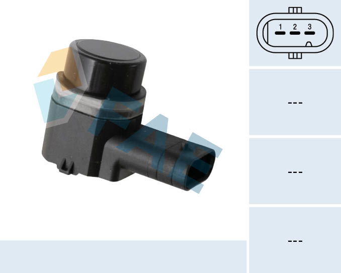 Sensor, Einparkhilfe vorne FAE 66009 von FAE