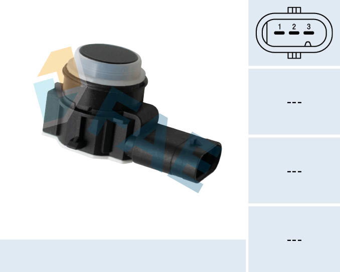 Sensor, Einparkhilfe vorne FAE 66035 von FAE