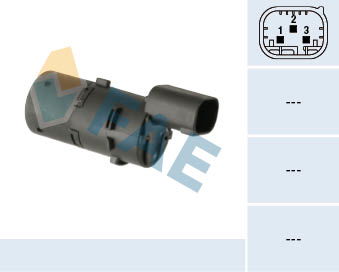 Sensor, Einparkhilfe vorne FAE 66043 von FAE