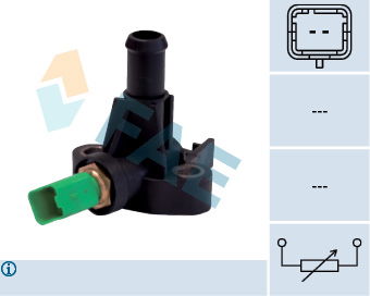 Sensor, Kühlmitteltemperatur FAE 33850 von FAE