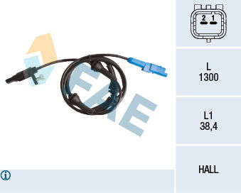 Sensor, Raddrehzahl Vorderachse FAE 78089 von FAE