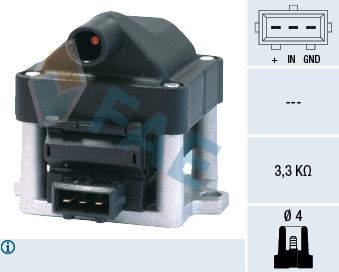 Zündspule FAE 80200 von FAE