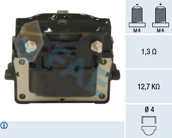 Zündspule FAE 80241 von FAE