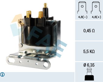 Zündspule FAE 80261 von FAE