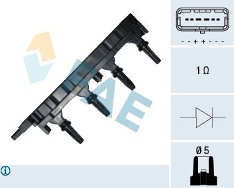 Zündspule FAE 80277 von FAE