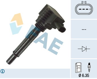 Zündspule FAE 80390 von FAE