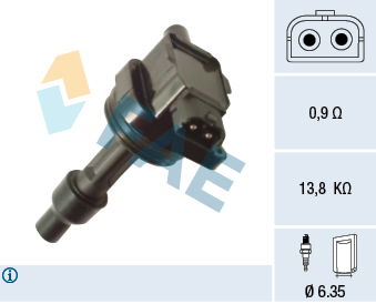 Zündspule FAE 80442 von FAE