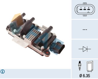 Zündspule FAE 80445 von FAE