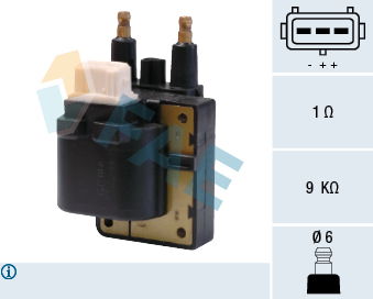 Zündspule für Zylinder 2 3 FAE 80221 von FAE