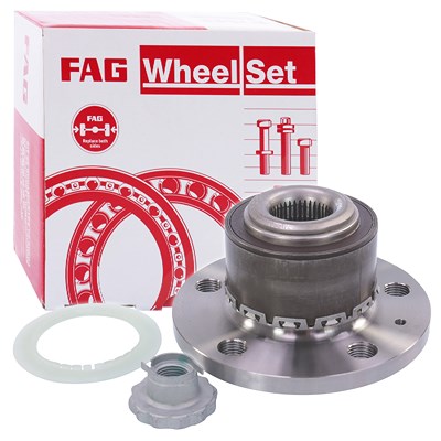 Schaeffler Fag 1x Radlagersatz, vorne [Hersteller-Nr. 713610470] für Audi, Seat, Skoda, VW von Schaeffler FAG