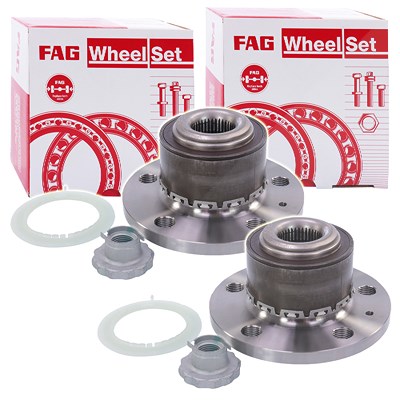 Schaeffler Fag 2x Radlagersatz, vorne für Audi, Seat, VW, Skoda von Schaeffler FAG