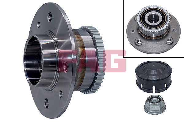 Radlagersatz Hinterachse FAG 713 6309 80 von FAG