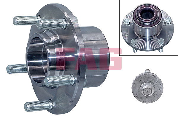 Radlagersatz Vorderachse FAG 713 6157 60 von FAG