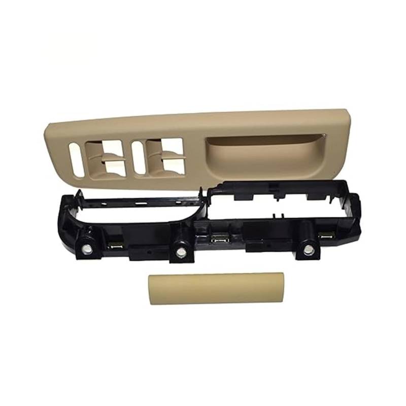 Auto Fenster Schalter Für VW Für B&ORA Für p&assat B5 Innentürgriff Heber Schalter Halterung Basis Kappen 3PCS 3B1 867 171 E 3B0 867 175 1J1867179A(Beige) von FAHBSTR