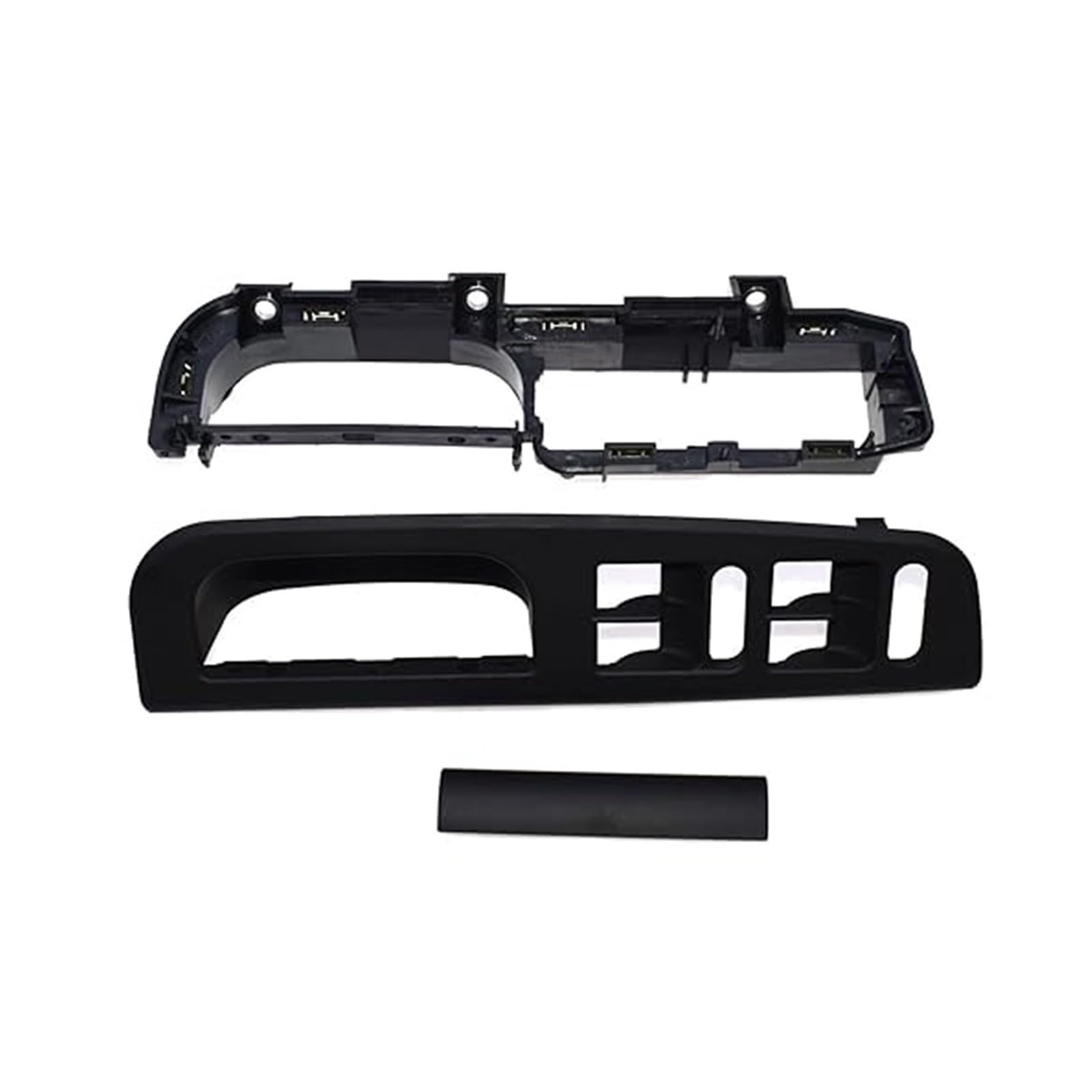 Auto Fenster Schalter Für VW Für B&ORA Für p&assat B5 Innentürgriff Heber Schalter Halterung Basis Kappen 3PCS 3B1 867 171 E 3B0 867 175 1J1867179A(Schwarz) von FAHBSTR