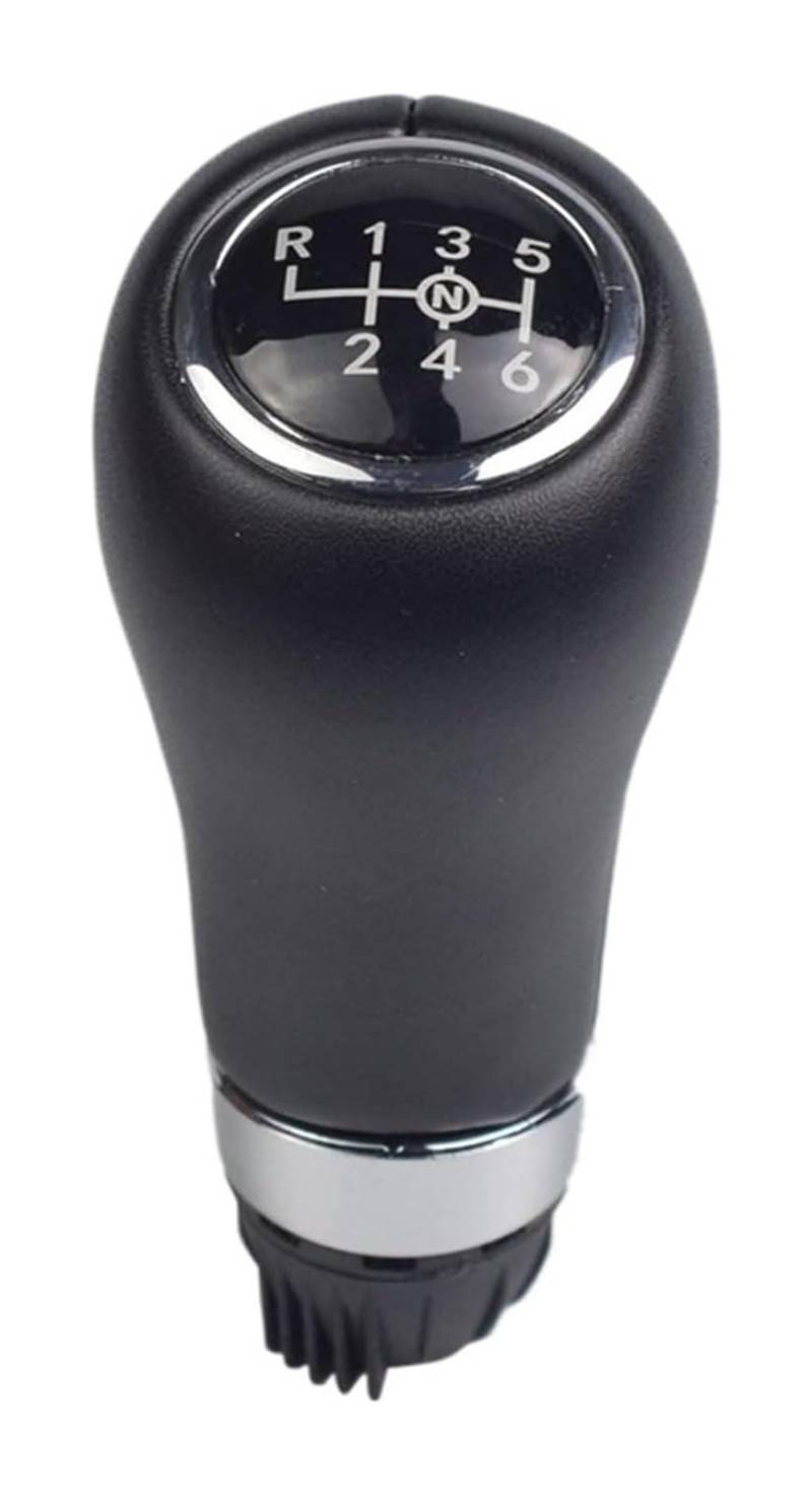 Auto Schaltknüppel Für Mercedes Für B&enz C/E/GLK W202 W203 W204 C63 W207 A207 W212 E260 6 Gang Schaltknauf Gamasche Hebel Shifter Griff Stick Schaltknäufe(Black-6-down) von FAHBSTR